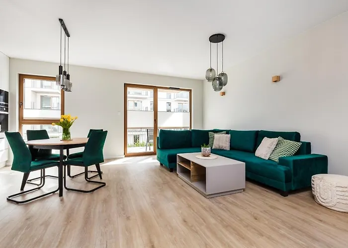 Uroczy ,,bursztynowy ,, Blisko Plazy , Parking W Cenie Appartement *